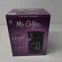Mr. Coffee 12-Cup Switch Coffee Maker Black: Electric Drip Coffee Machine, 60 oz Capacity, Dishwasher-Safe Parts