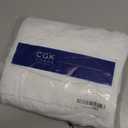 Wrap Around Dust Ruffle Bed Skirt - White - for King Size Beds with 12 Inch Drop - Easy Fit Elastic Strap - Adjustable Pleated Bedskirt w/Brushed Fabric - Wrinkle Free - for Women, Men, Kids & Teens