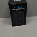 Dehumidifier, 95OZ Dehumidifier for Home 1000 Sq.Ft - Quiet with Auto Shut Off & Relaxing 7 Color Ambient Light,Ideal for Livingroom, Bedroom, Basement(Black)