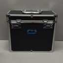 File Organizer Storage Box, Portable Locking Storage Totes  Storage Box with Dual Combination Locks for Filing Office Documents (Black)