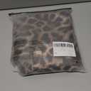 SweatyRocks Women's Leopard Print Ruffle Midi Skirt Causal High Waisted Flowy A Line Skirts (Medium, Multicolor)