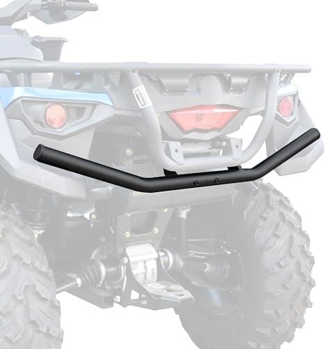 UTVSXPERT XT Rear Bumper for Can Am Outlander 450 500 570 L Max 2015-2024 Accessories, Heavy Duty Steel Tube Combined Rear Bumper Brush Guard Protector Replace#715001911