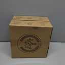 2 x Homienly Dinner Plates Set of 8 Unbreakable Wheat Straw Plates with Textured Design - Microwave & Dishwasher Safe - Perfect for Camping, Kitchen Use - Black, 9 inch