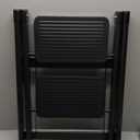 2-Step Ladder, Folding Step Stool for Kitchen/Closet/Garage, Sturdy & Lightweight Aluminum Handy Ladder, 250 lbs Capacity, Anti-Slip Pedals, Compact & Portable for Home DIY & Everyday Use