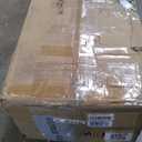 Tribesigns 62 Farmhouse Dining Table for 4-6 People, Large Rectangle Kitchen Table, Dinner Table Kitchen & Dining Room Furniture with Carved Turned Legs (Walnut)