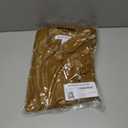 Amazon Essentials womens Wide Rib Long Sleeve Button-up Collared Cardigan (Pants Sold Separately) (XX-Large, Brown)