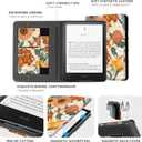 CoBak Stand Case for 7" Kindle Paperwhite 12th Gen 2024 and Kindle Colorsoft with Hand Strap - Compatible with iPhone MagSafe, for Samsung/Belkin/Anker Wireless Charging Pads, Durable, Auto Sleep Wake