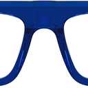 Eyekepper Metalless Screwless Spring Hinges Reading Glasses for Women and Men Design Readers(Blue, +3.25)