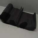 Buganda Dog Door Mat for Muddy Paws, Absorbent Dirt Trapper Washable Indoor Doormats, Non Slip Low-Profile Mud Mat for Dogs, Front Entrance Doormat for Inside Floor (30x20 Inches, Black)