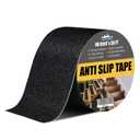 Grip Tape - 4Inch x 36Feet Heavy Duty Anti Slip Tape High Traction 80 Grit Non Skid Tape for Stairs, Waterproof Anti Slip Tape Durable Triple Layer Adhesive Non Slip Tape for Step Treads - Black