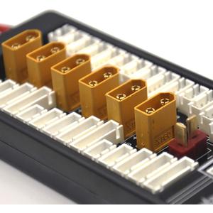 Padarsey XT60 Parallel Charging Board 2S-6S Lipo Battery Charger Plate with 4mm Bullet Banana Connector Plug for Imax B6 B6AC Charger