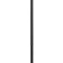 Double Shepherds Hook Heavy Duty, 52 Inch Adjustable Bird Feeder Pole with 5 Prongs Rustproof Base, Outdoor Shepard Hook for Hanging Bird Feeders, Hummingbird Feeder, Solar Lights, Lanterns