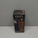 KRUPS Silent Vortex Electric Coffee Grinder: 3 oz Capacity, 5x Quieter, 175W Motor for Coffee Beans, Spices & Herbs - Removable Dishwasher-Safe Bowl, 12-Cup Yield, Black