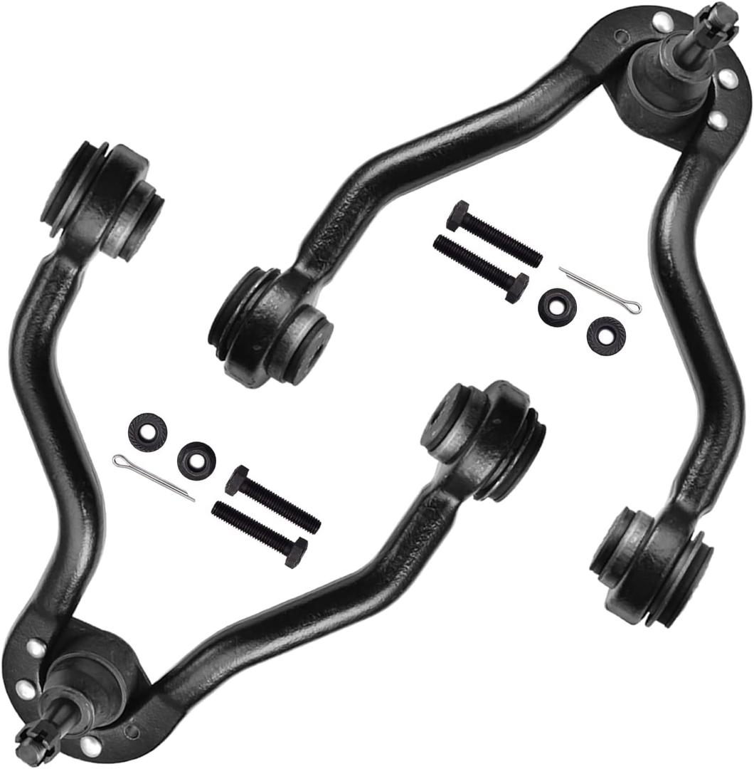 ASTARPRO 2pcs Front Upper Control Arm with Ball Joint Assembly Compatible with 1990-2005 Cadillac Escalade Chevy Astro Tahoe GMC K1500 K2500 Safari Yukon
