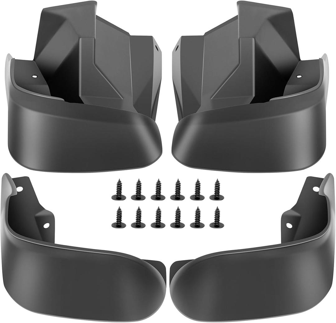 SCITOO Set of 4PCS Universal mud Flaps for 1996-2000 for Honda Civic Front & Rear mud Flaps Splash Guard Set