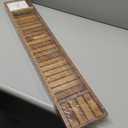 VaeFae Teak Bathtub Tray, Wooden Bath Caddy for Bathtub, Bath Tub Wood Table for Tub (33.8" x 6" x 1.8")