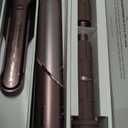 Shark FlexFusion Hair Straightener & Powerful Hair Dryer with Fusion Hair Brush, Ceramic Air Styler with Auto-Wrap Curlers & Concentrator, Ceramic Plates, Cosmic Blush HD641S