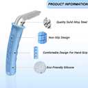 3 x Car Door Handle for Elderly, Portable Car Assist Handle, with Car Grab Handle, Vehicle Assist Handles Designed for Seniors and Handicapped (Blue - 1 Pack Handle + Strap)