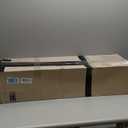 47 Inch Elevated Cooling Large Dog Bed with Removable Canopy, Raised Beds for Large Dogs with Washable Breathable Mesh, Dog Cot for Big Dogs, Indoor/Outdoor Pet Cot with Canopy