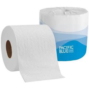 Georgia-Pacific Blue Select 2-Ply Embossed Toilet Paper, 18280/01, 550 Sheet Per Roll, 80 Rolls Per Case