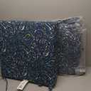 Arden Outdoor Deep Seat Cushion Set, Foam, 2-Pack, 24x24, Blue Paisley | earthFIBER, Sofa, Couch, Conversation Set, Premium High-Density Foam, Never Flattens, Mold and Mildew Resistant