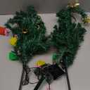 Pre Lit Solar Outdoor Trees Lights, 29.5" Waterproof Solar Christmas Tree Lights Holiday Decorations, Christmas Tree Light for Outdoor Courtyards, Gardens, Lawns, Atmosphere Light