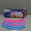 Liberry Kids Exercise Hoop, Detachable & Size Adjustable Toy Hoop, Professional Hoola Rings, Sport Gift in Blue, Pink