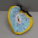 Dog Cone Collar Inflatable Donut for Large Medium Small Dogs, Soft Waterproof Dog Cone Alternative After Surgery Prevents Licking Wounds Easy Clean (Blue, M (Neck 9"-12"))