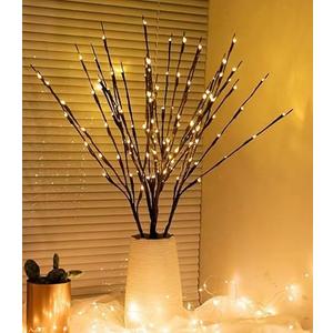 LED Branch Lights Battery Powered Decorative Lights Willow Twig Lighted Branch for Home Decoration