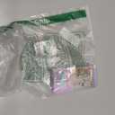 BTArtbox Press On Nails Almond - 3D Design Black Medium Press On Nails with Glue for Women, Opaque Soft Gel Glue On Nails in 15 Sizes - 30 Stick On Nails Kit, Gothic Chains