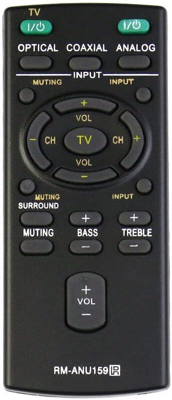 RM-ANU159 Replace Remote Control for Sony Home Theater Replace Remote Control HT-CT60 /C SA-CT60