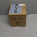 14 Pcs Clear Drawer Organizer, Adjustable Drawer Storage Box, 3-Size Desk Drawer Organizer, Acrylic Storage Bins for Makeup, Cosmetic, Kitchen Utensils, Bedroom Dressers Tool Organizer for Gadgets