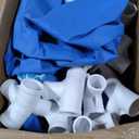 INTEX Metal Frame 15 ft x 48 in Above Ground Pool Set, Round Swimming Pool with Steel Frame, 1000 GPH Cartridge Filter Pump, and Type A Filter Cartridge