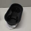 Muslogy Center Console Cup Holder Insert Compatible with 2005-2021 Nissan Frontier Accessories Middle Console Armrest Front Drink Holder Organizer Non-Slip Silicone Drink Stopper
