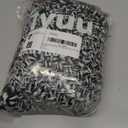 Black and White Bathroom Rugs, Waffle Bath Mat Non Slip Washable Super Absorbent Quick Dry Boho Farmhouse Bathroom Decor, 24"x16" Black and White