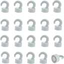 Magnets Push Pin for Classroom for Whiteboard, Magnet Hooks for Hanging Files, Reminders, Photos and More 20 Pack Grey (Gray)