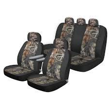 Custom Accessories 3 Pc Truck And SUV Seat Cover Kit - Camouflage