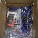 ZELUS Weighted Vest, 8lb Weight Vest with Reflective Stripe for Workout, Strength Training, Running, Fitness, Muscle Building, Weight Loss, Weightlifting (Violet)