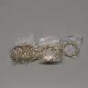 Kintyno Napkin Rings Set of 12 Bamboo Knuckles Style Gold Napkin Holder Ring for Table Decoration,Wedding,Family Dinner,Party, Christmas,Thanksgiving Day,Birthday