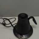 Cocinare Barista Collection Gooseneck Electric Kettle, 1 Precise Temperature Control for Pour-Over Coffee & Tea, Quick Heating 1500W, Stainless Steel Interior, 0.9L (Matte Black)