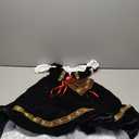 TOONRAIN Oktoberfest Costumes Women Authentic German Dirndl Dress Bavarian Style Beer Outfit (Small, Black)