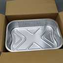 15 Pack Gold Aluminum Foil Pans with Lids 9x13, Extra Heavy Duty Aluminum Foil Baking Pans with Lids, Double Thick Half Size Tin Foil Food Container with Lids for Baking, Heating, Cooking