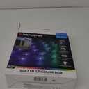 Monster 50 Foot RGB LED Light Strip with Remote Control, 270 RGB LEDs, Adhesive Backing, Coated for Moisture Protection, Dimmable, 24V Plug, 4 Modes Including Strobe, Flash, Fade & Smooth