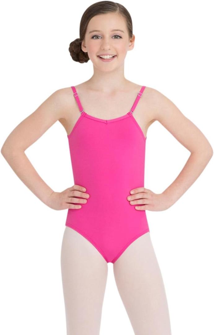 Capezio Women's Camisole Leotard With Adjustable Straps (Pink, S)