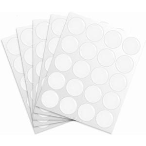 1 Inch Epoxy Stickers Craft Bottle Caps Stickers for Hair Bows Pendants Scrapbooks 100 PCS 200PCS (Clear1, Quantity:100)