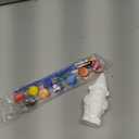 Arrowbash 6 Pcs Garden Ceramics to Paint Ready to Paint Your Own Gnome Statues 5.12 Wildflowers Theme Paintable Figurines DIY Unpainted Ceramics Plaster Crafts Kit with Brush Palette