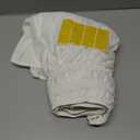 RIMELA Cream White Bed Skirt King Size 18 Inch Drop, Wrap Around Elastic Bedskirt, Dust Ruffle for Adjustable Bed Base Machine Washable Easy to Install Bed Skirts