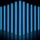 Glow Fever Glow Sticks Bulk Party Pack - 10" Large Glow Sticks - Neon Accessories Light Sticks Glow in The Dark Party Supplies for Concert, Wedding, & Birthday by Party Dragon - Blue, 50 ct