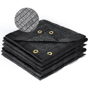Kesfitt 40% Shade Cloth 14x20 ft, Breathable HDPE Mesh Sun Shade Tarp for Garden & Greenhouse, UV Resistant Outdoor Shade Fabric with Copper Grommets for Plants, Patio, Yard