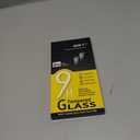 NEW'C Pack of 3 Anti-Spy Tempered Glass Screen Protector for iPhone 12 Pro Max (6.7 Inches) - Effective Scratch-Resistant - Bubble-Free - Ultra Resistant - 9H Hardness Glass, Transparent/Green